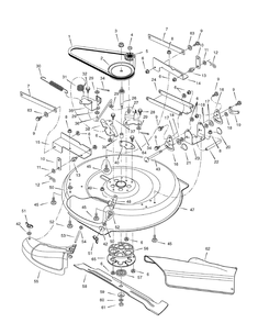 Part Location Diagram of 25X23MA Briggs and Stratton SCREW 3/16-16